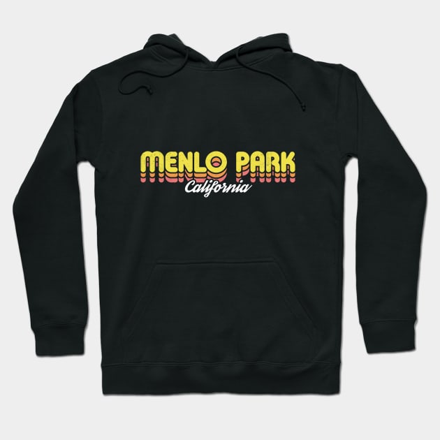 Retro Menlo Park Hoodie by rojakdesigns